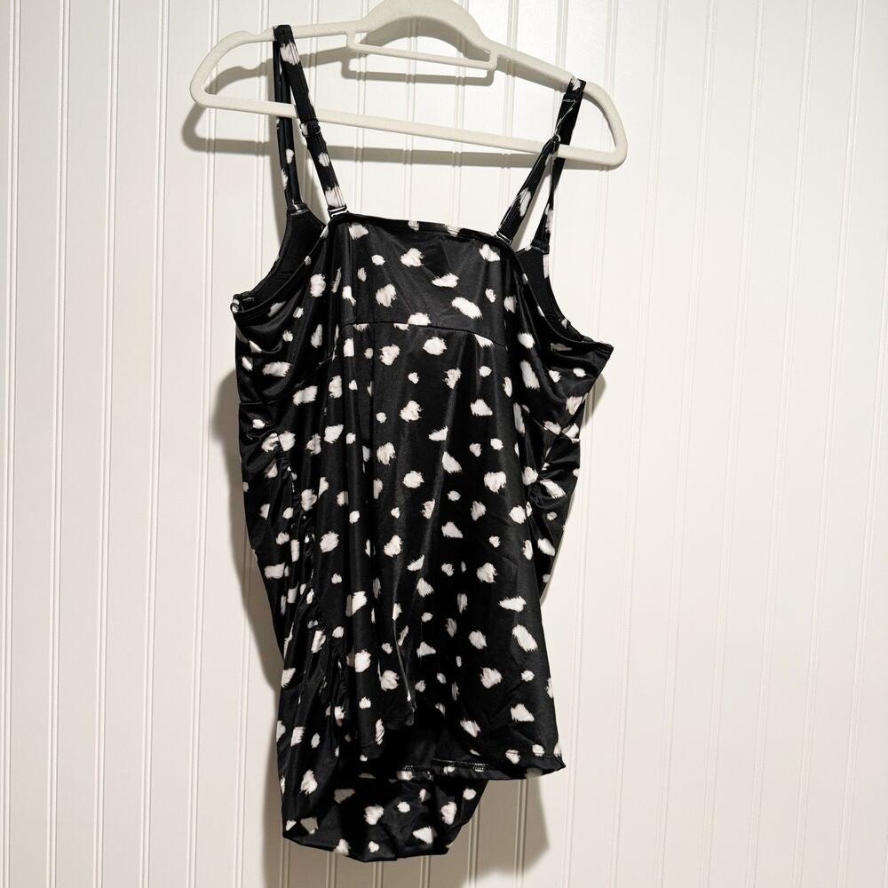 Lane Bryant Cacique Animal Print Tankini Swim Set Plus Size 18 - Picture 7 of 13